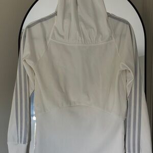 Adidas White Jacket unique design sz38